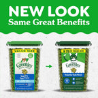 Greenies tempting tuna flavor cat dental treats packaging and label details