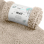 CatGuru Cat Litter Mat, Medium, Extra Large, XXL, Waterproof Litter Box Mat, Non Slip Kitty Litter Mat, Machine Washable Litter Trapping Mat, Soft Litter Tray, Cat Stuff (Medium, Gray/Heavy-Duty) - Image 9