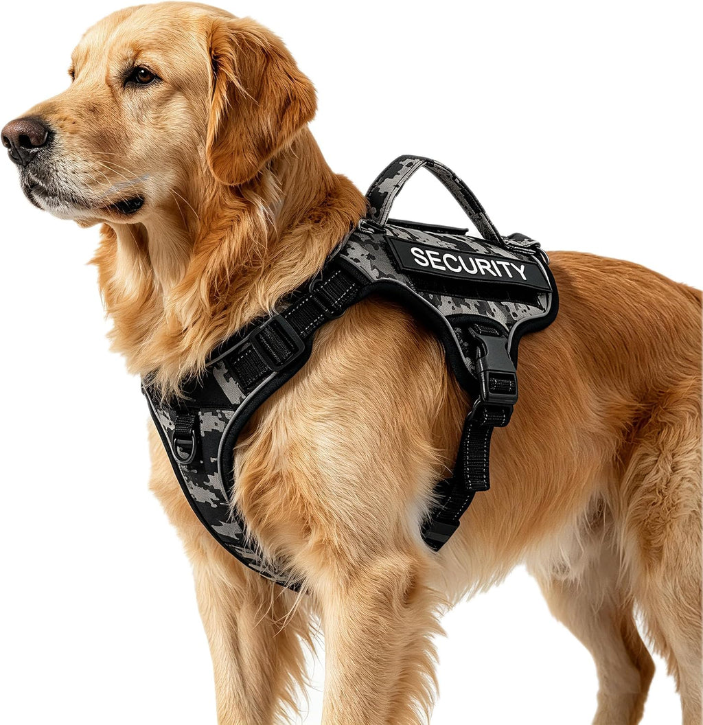 Lulupet tactical harness for German Shepherd large breed