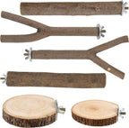6 PCS Bird Perch Set - Image 1