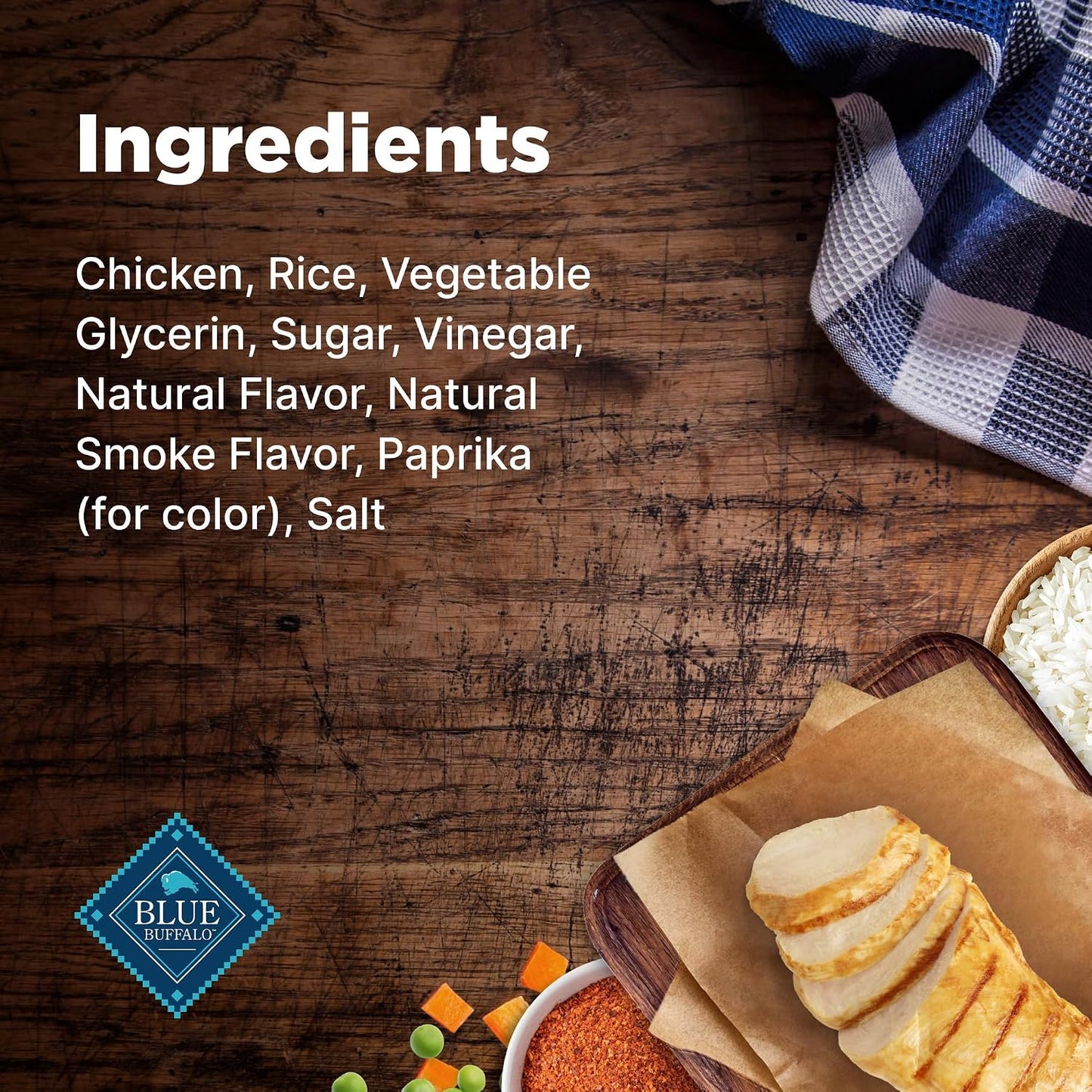 Authentic USA imported dog treats by Blue Buffalo