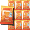 Legendary Foods Cheesy Nacho Protein Chips front view high protein keto snack