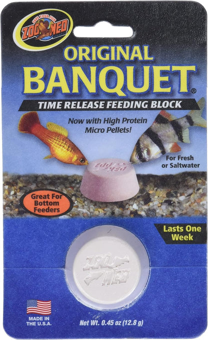 Zoo Med Original Banquet Feeding Block 0.45 Ounce front view