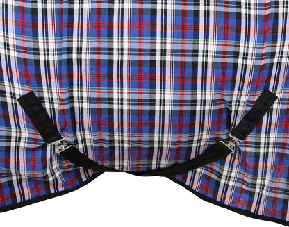 Premium Showman horse sheet imported stable gear side profile view