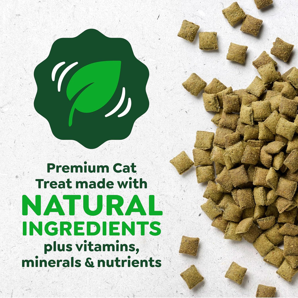 Greenies hairball control cat treats packaging overview