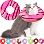 Hpetppy Cat Cone Collar Soft, Cat Recovery Collar for Wound Healing Cute Donut Adjustable Kitten Cones to Stop Licking Comfortable Lightweight Neck Elizabethan Collars for Kittens After Surgery - Image 9