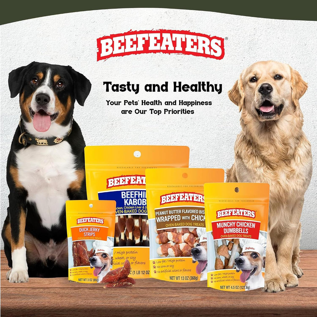 Small breed training rewards nutritional information panel