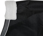 T TEKE winter turnout rug showing cozy fleece padding at the horse withers.