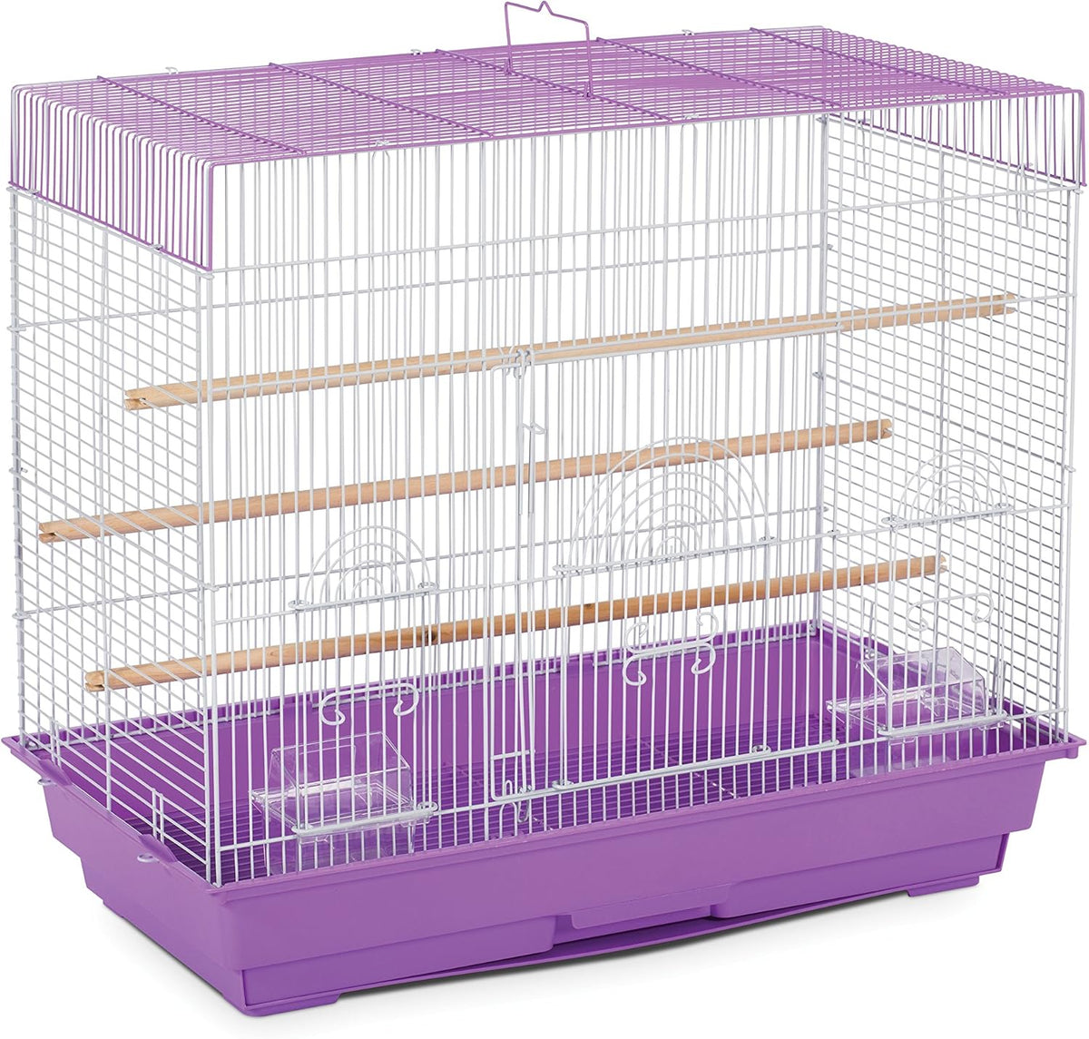 Prevue Pet Products SP1804-3 Flight Cage, Lilac/White,26" L x 14" W x 22 1/4" H - Image 1