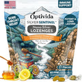 Optivida Nano Colloidal Silver Lozenges front packaging view for premium immune support
