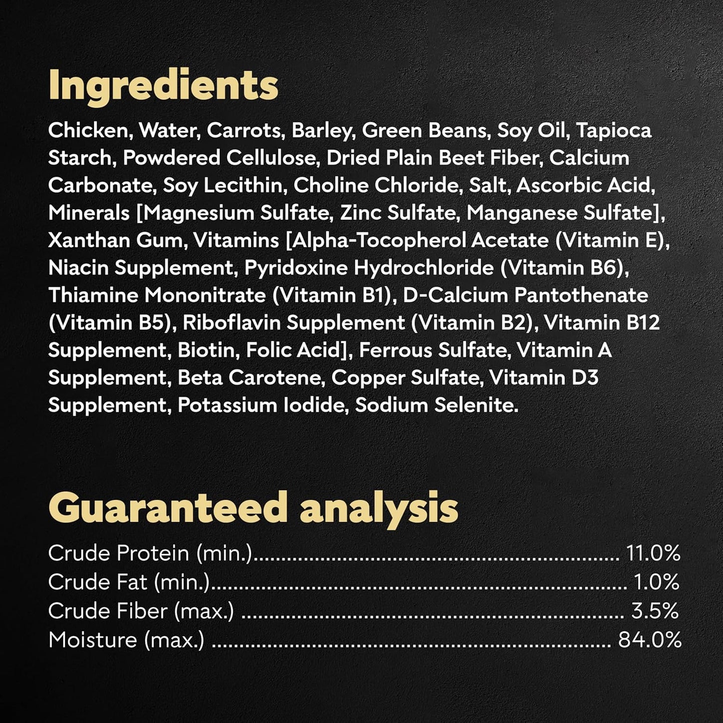 Healthy adult wet dog food topper mixed with dry kibble in a bowl.