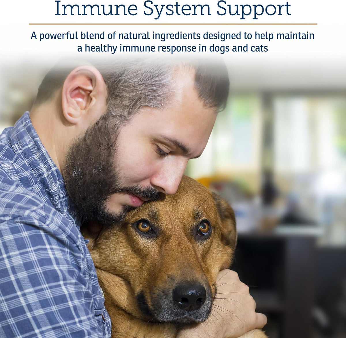 Rx Vitamins Onco Support nutrition facts and ingredient list label for pet health.