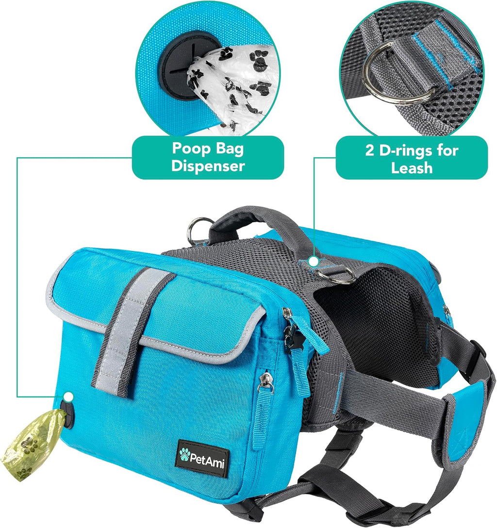 PetAmi reflective safety vest for medium and large dogs