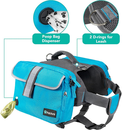 PetAmi reflective safety vest for medium and large dogs