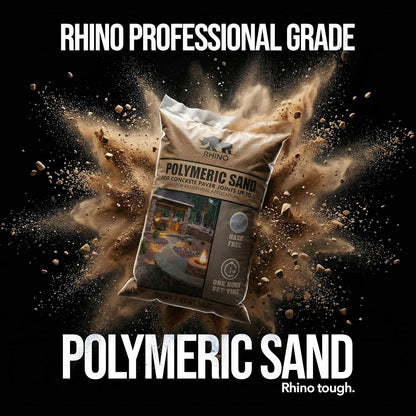 Rhino Power Bond Plus polymeric sand texture close up