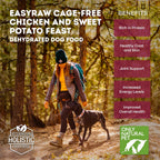 Only Natural Pet EasyRaw dry kibble in a bowl for pet owners