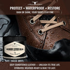 Urban Forest Leather Conditioner side view demonstrating the 16.9 fluid ounces packaging size.
