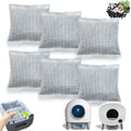 NewKe activated carbon cat litter box deodorizer pack front view showcasing premium charcoal filter pods