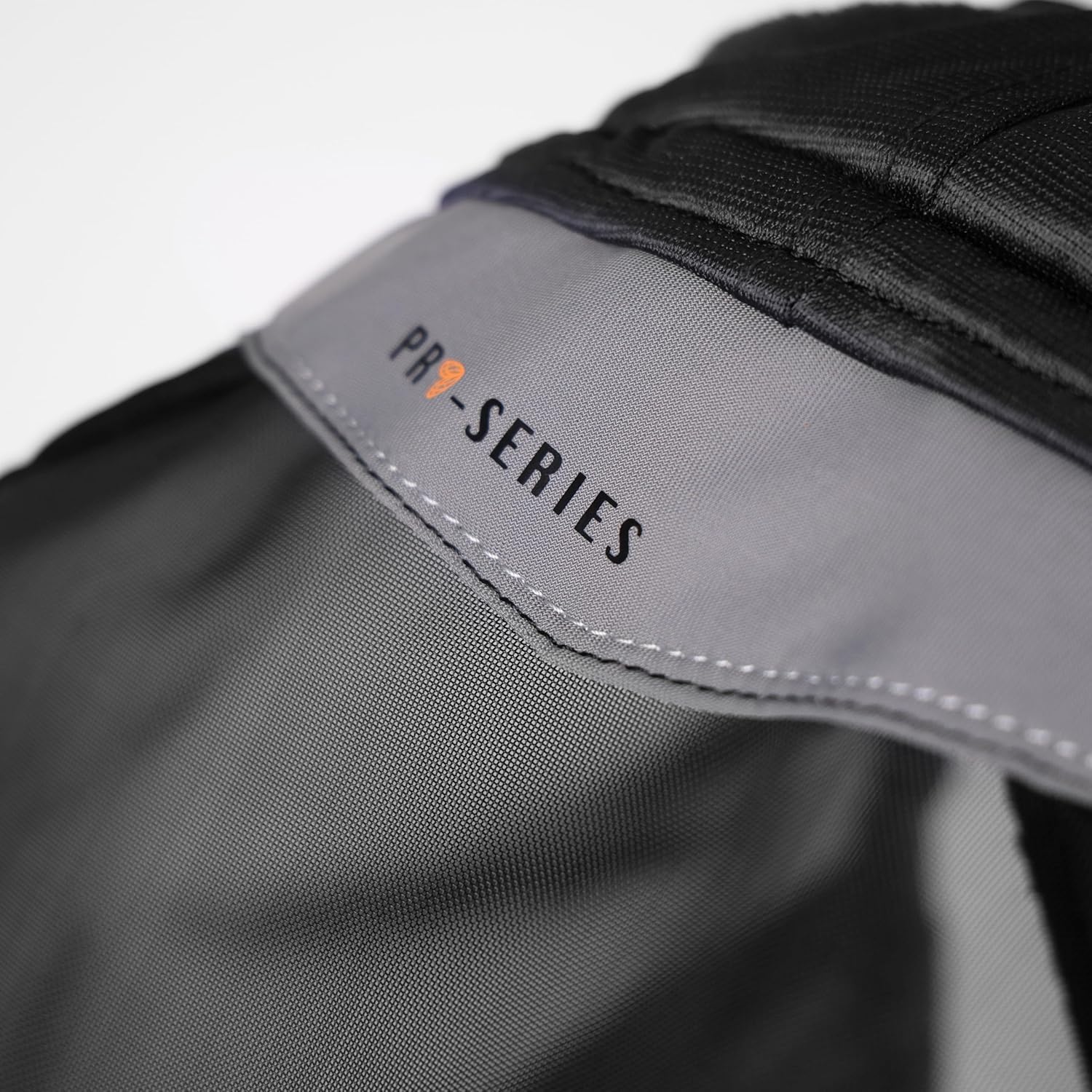 Side profile of Shires FlyGuard Pro fly mask showing breathable ear coverage