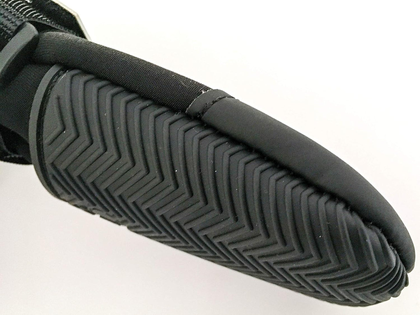 Close up of Bark Brite boot waterproof material