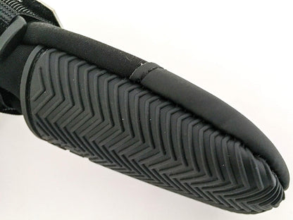 Close up of Bark Brite boot waterproof material