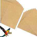 Gravel Paper for Bird Cage,BirdCage Liner Papers Cuttable Gravel Liner Sea Sand Paper Pet Animal Cages Cushion Great for Hard-Billed Birds Parrot | Clean Safe & Aids in Digestion (8 PCS - 17" x 11") - Image 11