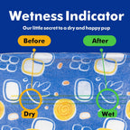 Super absorbent core layer and leak proof barriers of pet diaper