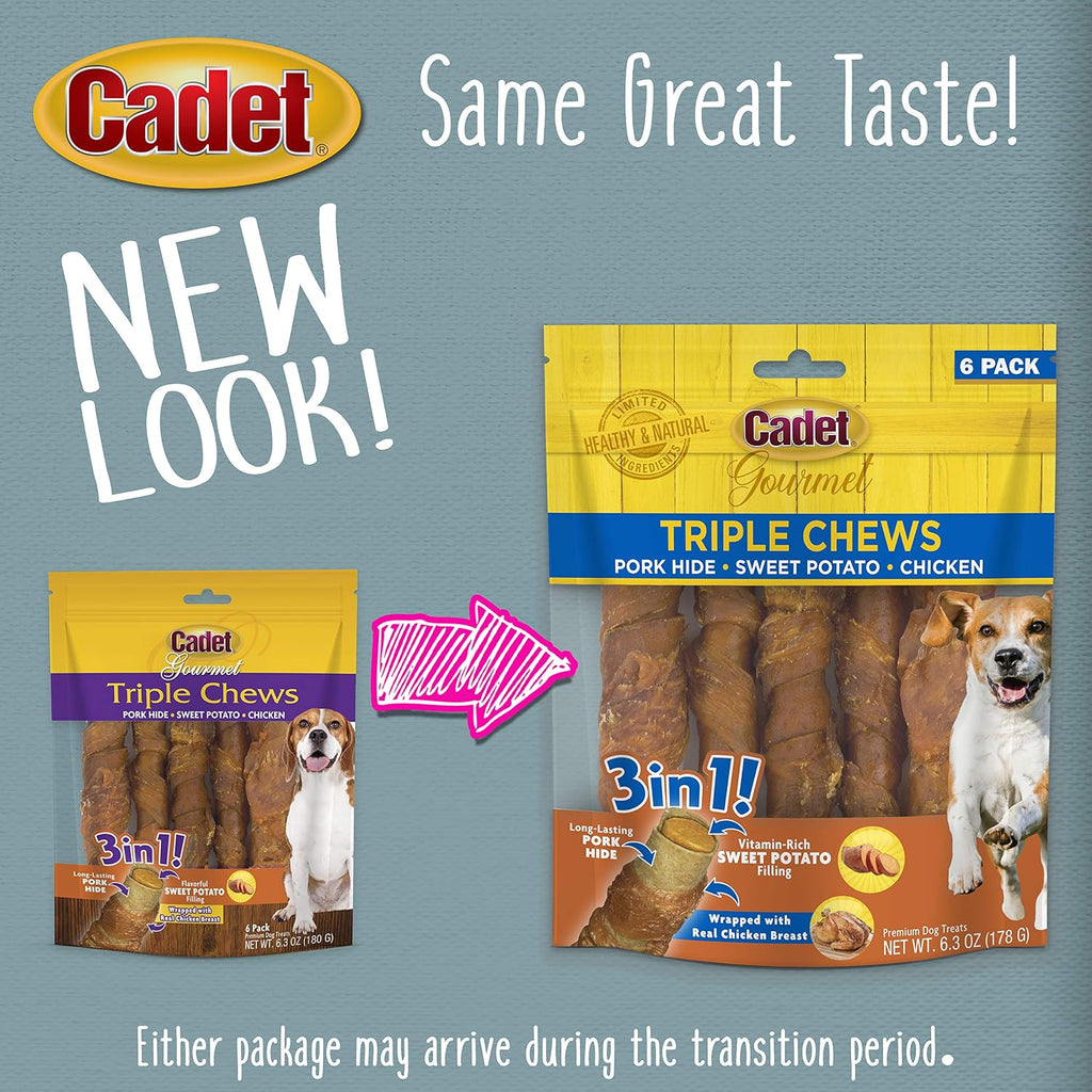 Authentic Cadet Gourmet pet treats imported from USA for Indian pet owners