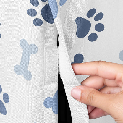 Gender neutral dog crate cover for medium pet cages