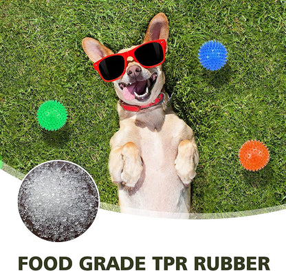 Floating Petizer dog toy balls in water