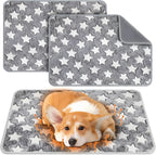 2 Pcs Large Self Warming Cat Pad Self Heating Cat Mat Bed Dog Crate Pet Blankets Thermal Heated Bed Mat for Outdoor Indoor Newborn Kittens Puppies Dog(Heart,24 x 18) - Image 13