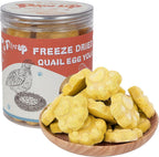 PAWUP Freeze Dried Quail Egg Yolk Pet Treats, Freeze-Dried Pet Food for Dogs, Cats, Pure Fresh Ingredient, 4.2 oz, Rawhide Free, Gluten&Grain Free - Image 11
