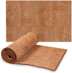 SunGrow coco fiber reptile carpet front view showing natural coir texture