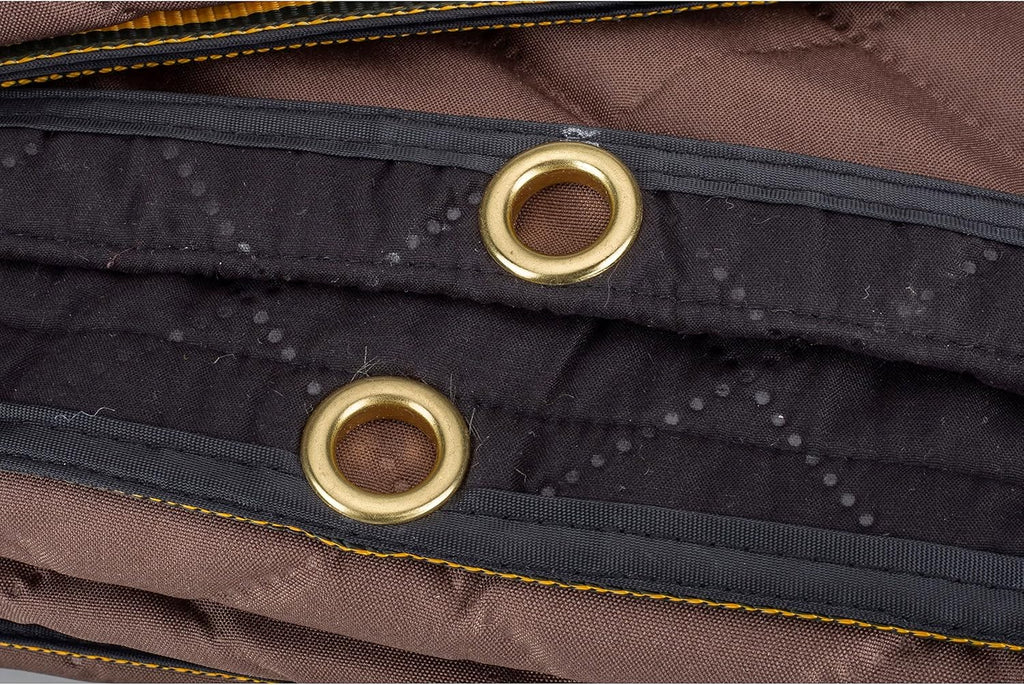 CAT utility blanket folded neatly showcasing its compact storage and portability.
