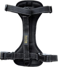 Mighty Paw dog car harness front view black