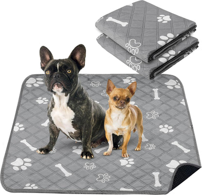 PatiencET Washable Pee Pads for Dogs, 18'' x 24" Reusable Puppy Pads with Super Absorbent for Pet Training, Housebreaking and Incontinence, 2 Pack Puppy Potty Pads with Waterproof Bottom - Image 15