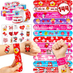 Cherisnowy 144 Piece Valentine Party Favors set front view
