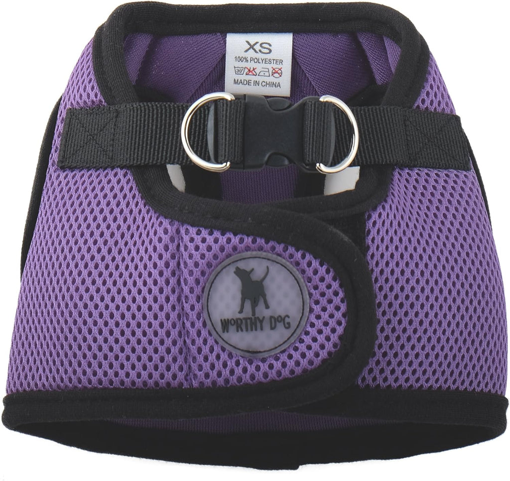 Packaging and label details for The Worthy Dog small harness