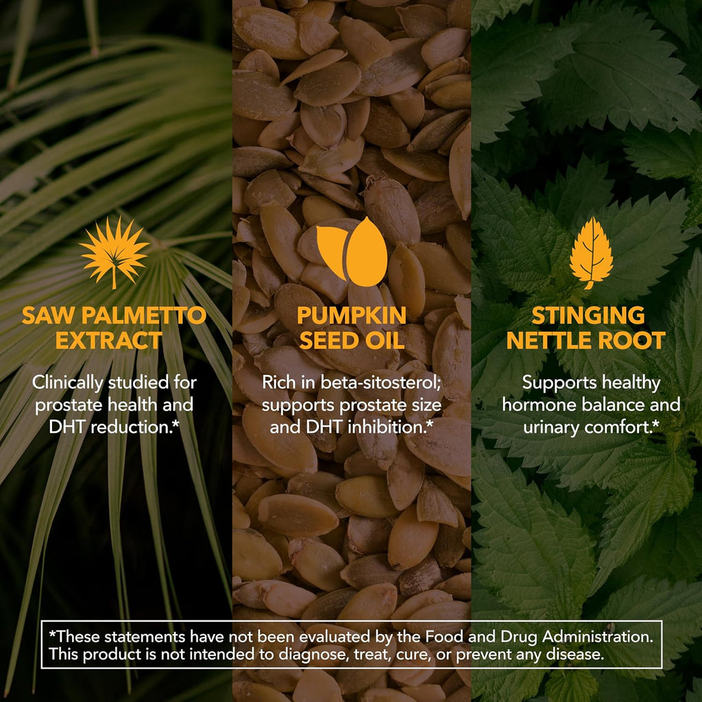 Havasu Nutrition saw palmetto with pumpkin and nettle dietary supplement