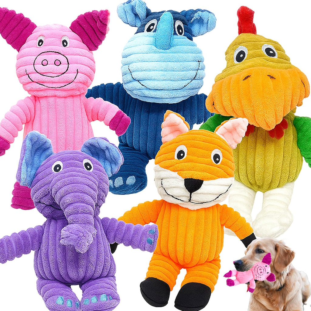 Jalousie Multipack Dog Squeaky Toys Strong Almost Indestructible, with Added Liner for Longer Play Dog Chew Toys (5 Pack Tough) - Image 9