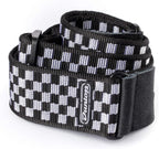 Jim Dunlop two inch wide guitar strap full length layout