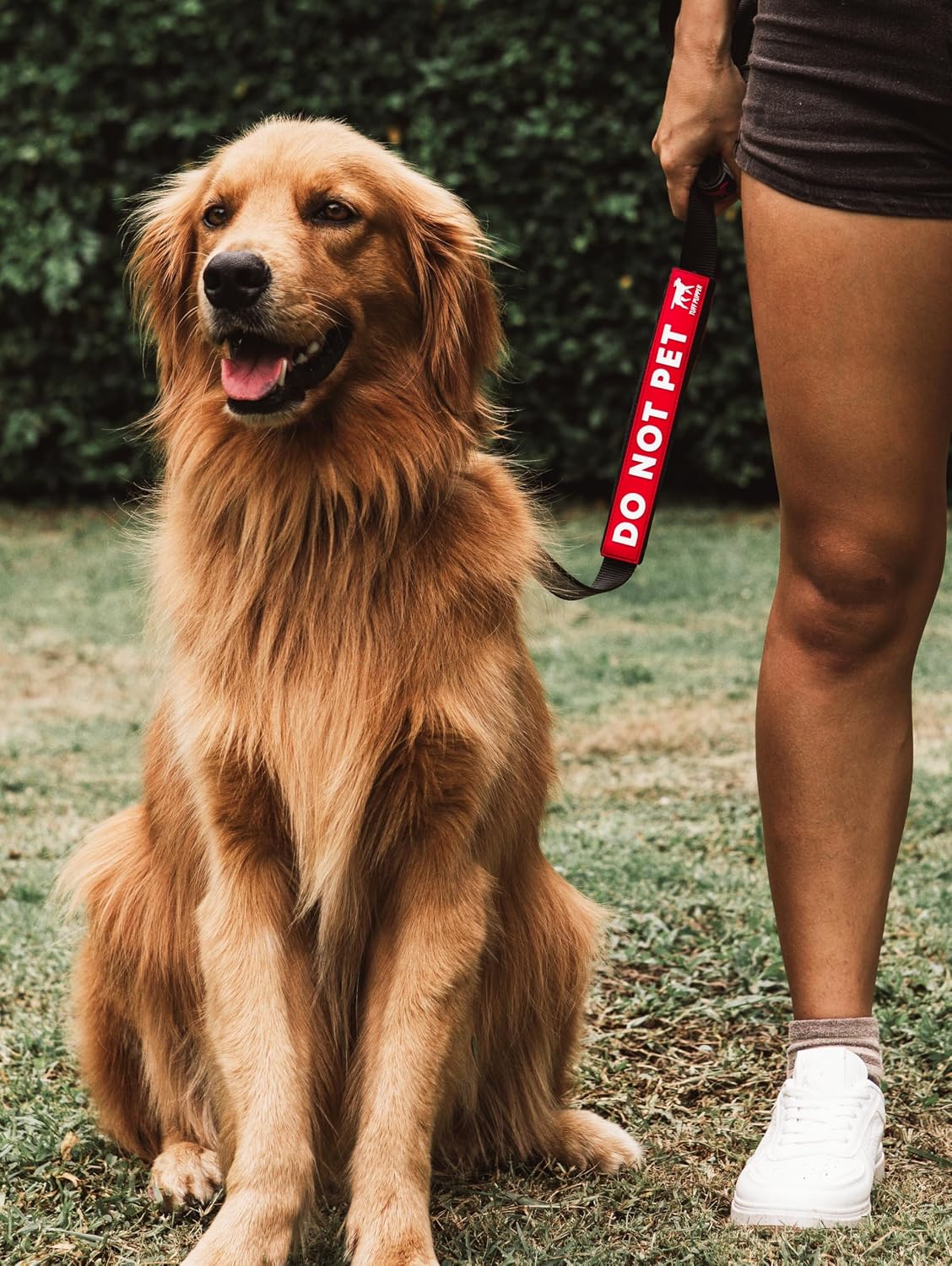 Waterproof non slip pet alert sleeve for one inch wide straps