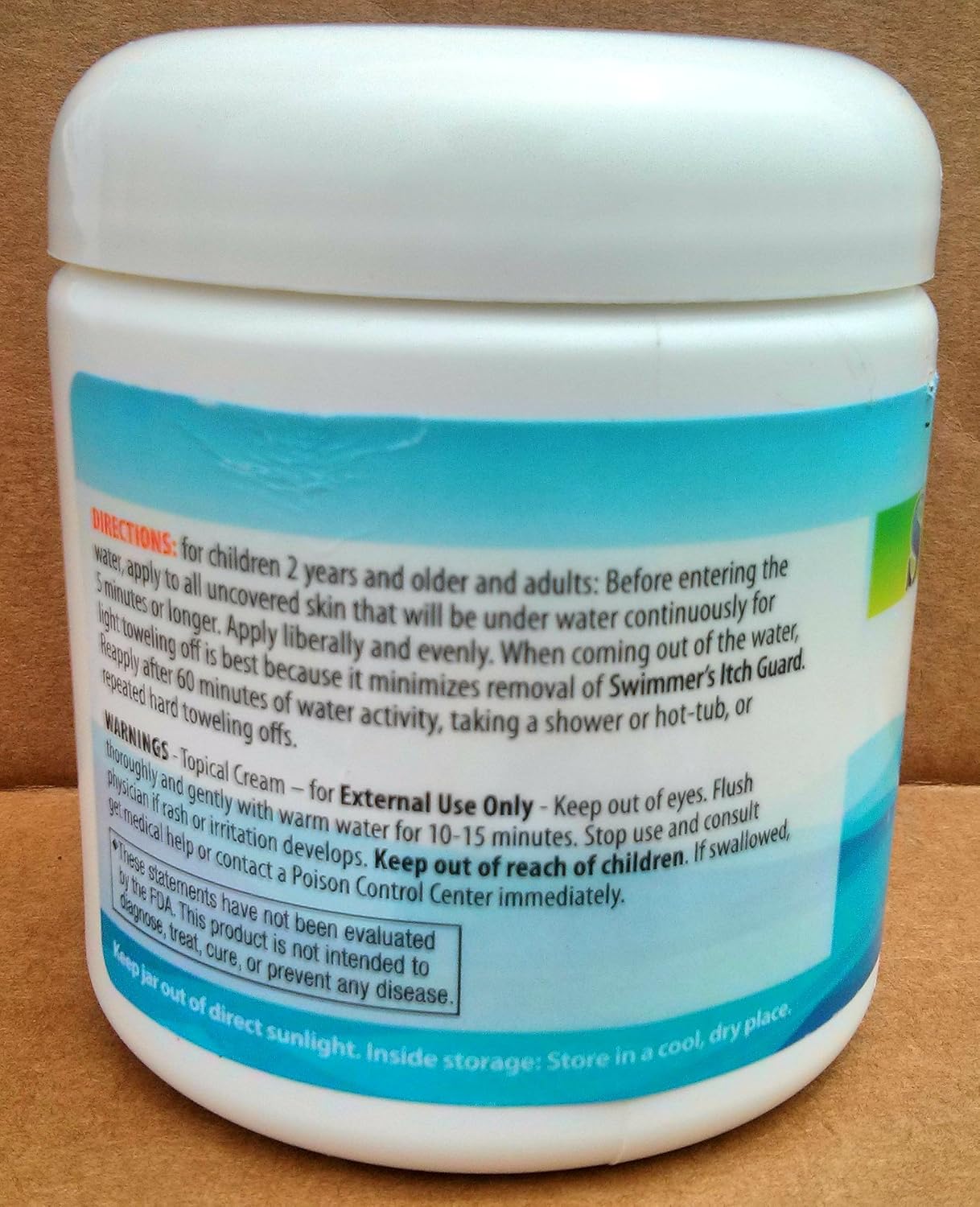 Arikit parasite repellent cream for safe lake swimming