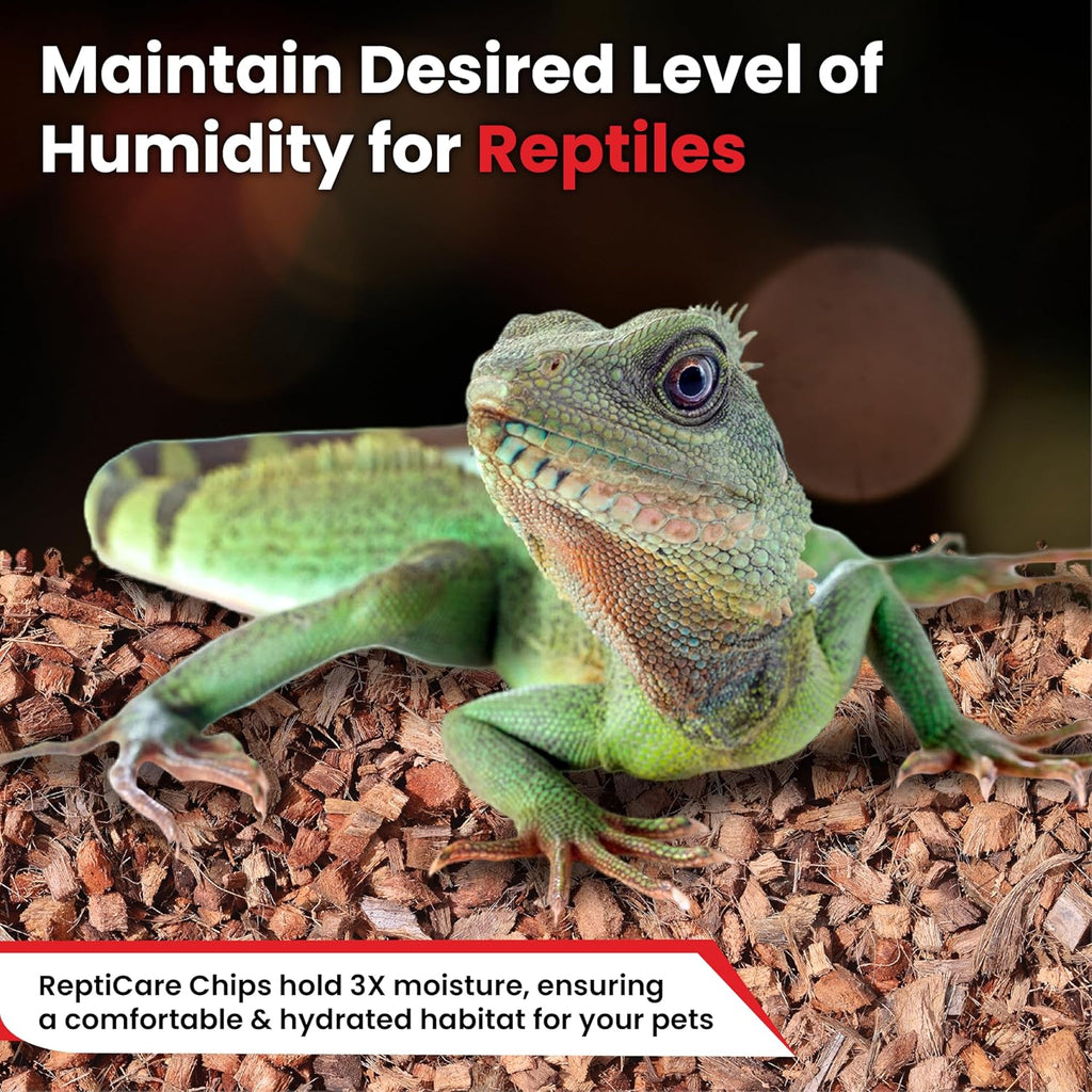 Back view of Gro-Med ReptiCare instructions and usage guidelines