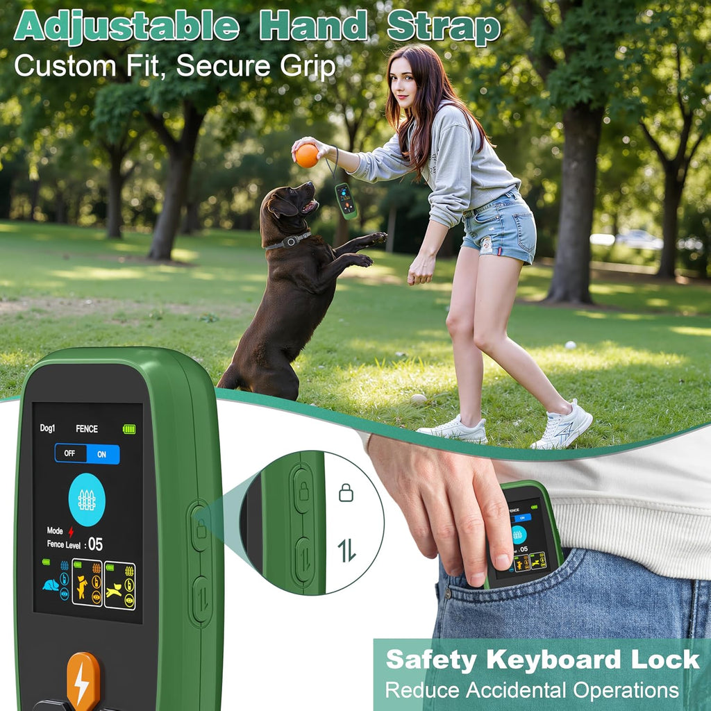 Patpet T800 Pro electronic dog collar kit designed for medium and large pet behavioral training
