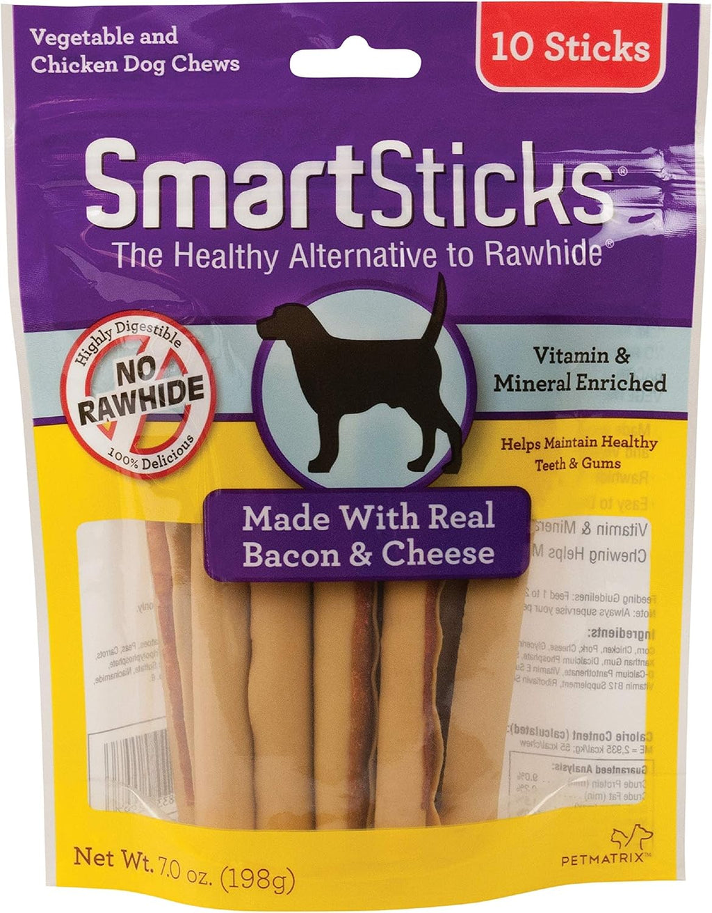 SmartBones SmartSticks With Real Peanut Butter, Rawhide-Free Chews for Dogs, 25 Count - Image 12