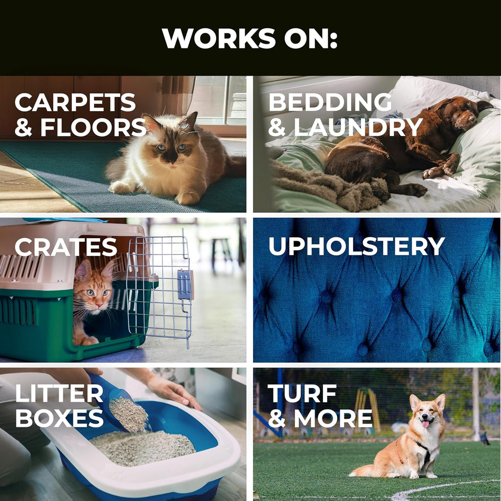 Simple Green household pet odor remover bottle side profile