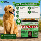 Vet Treat non prescription flea and tick defense treats jar opening
