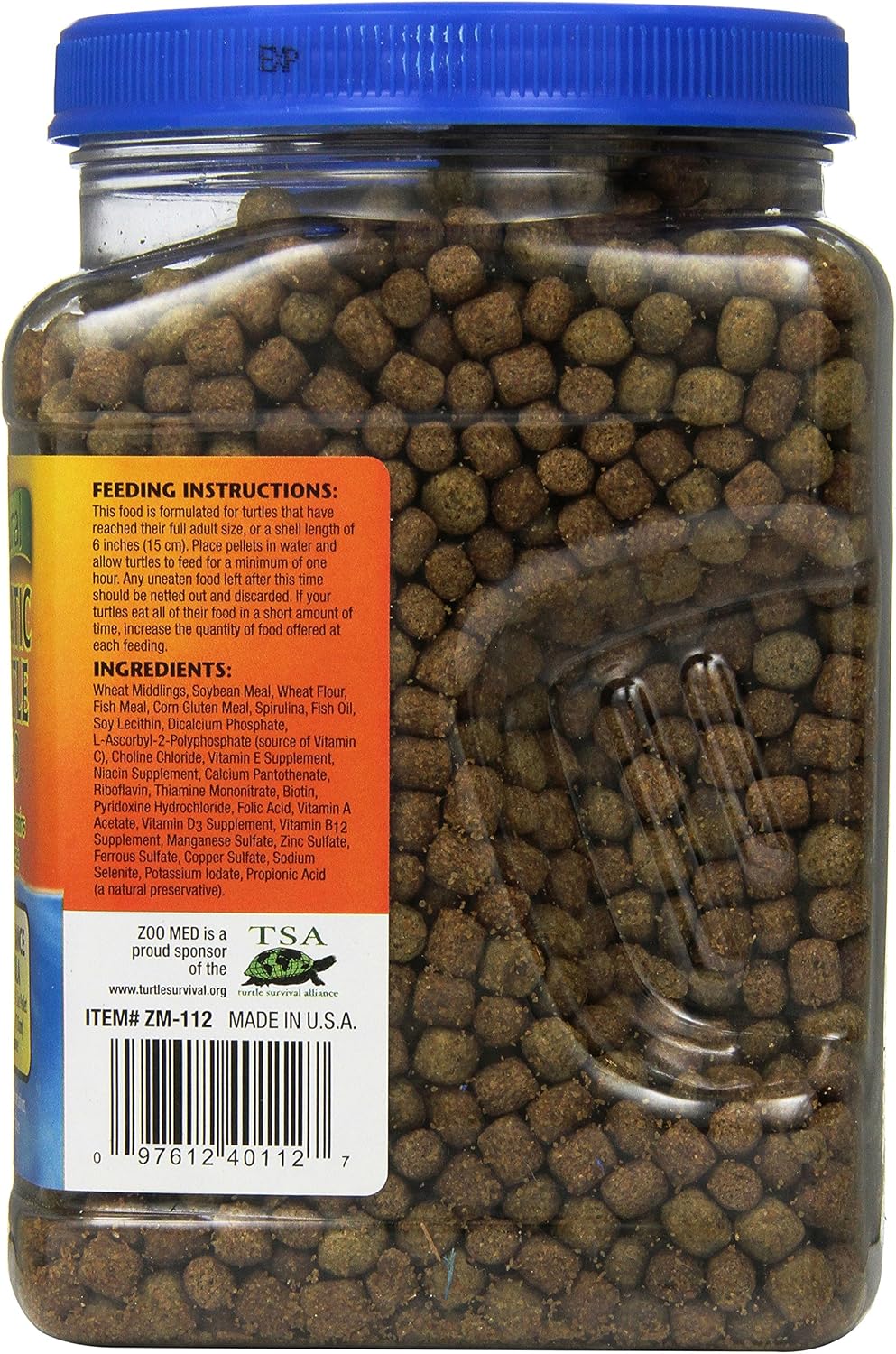 Zoo Med floating pellets for adult turtles
