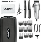 ConairMAN custom cut hair clipper front view in chrome finish